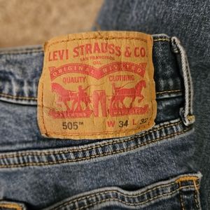 Men's Levi's 505 34x32 jeans